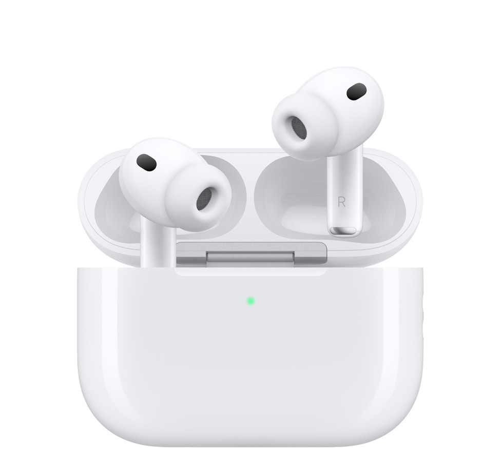 Apple AirPods Pro (2nd generation) with MagSafe Case (USB-C) Bluetooth (White, True Wireless) - Image 2